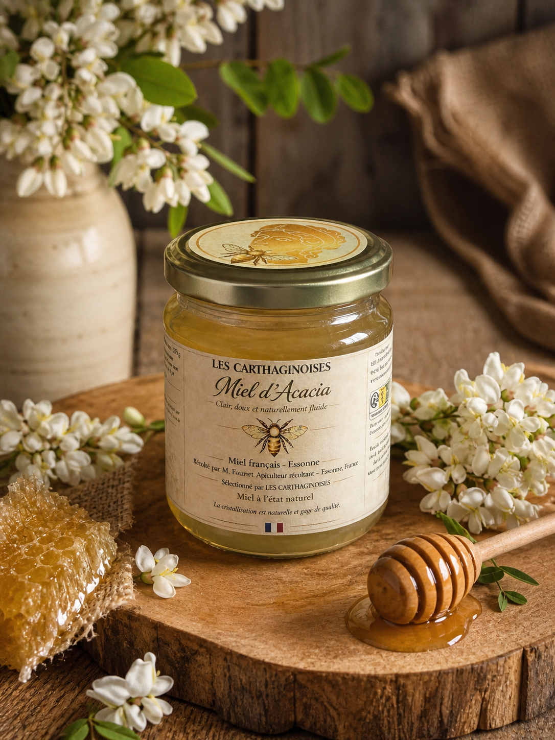 LE BOUQUET – Trio de miels français (1,25 kg)
by LES CARTHAGINOISES