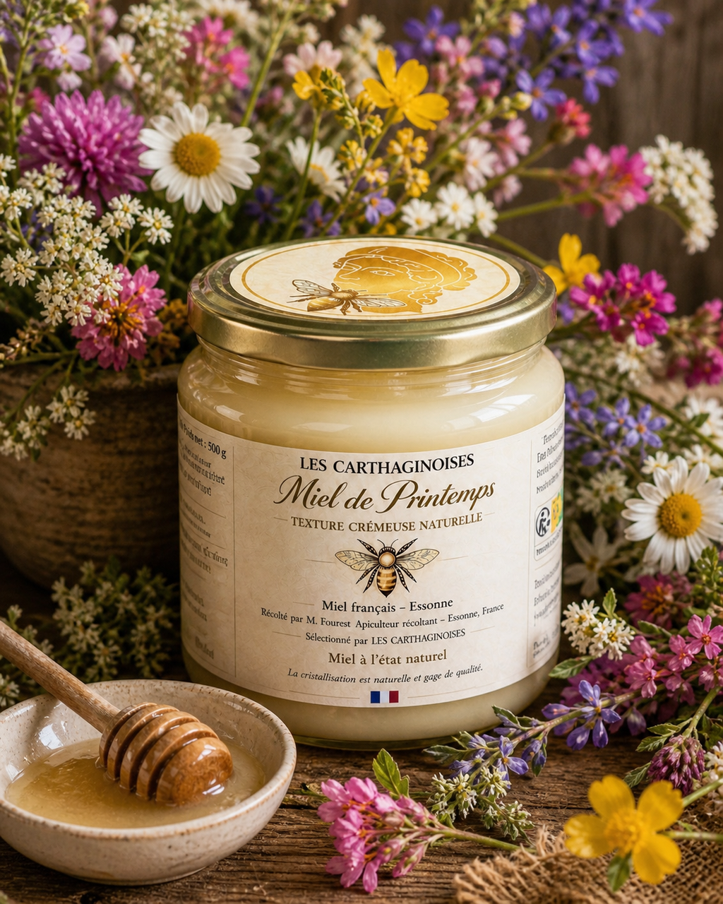 LE BOUQUET – Trio de miels français (1,25 kg)
by LES CARTHAGINOISES