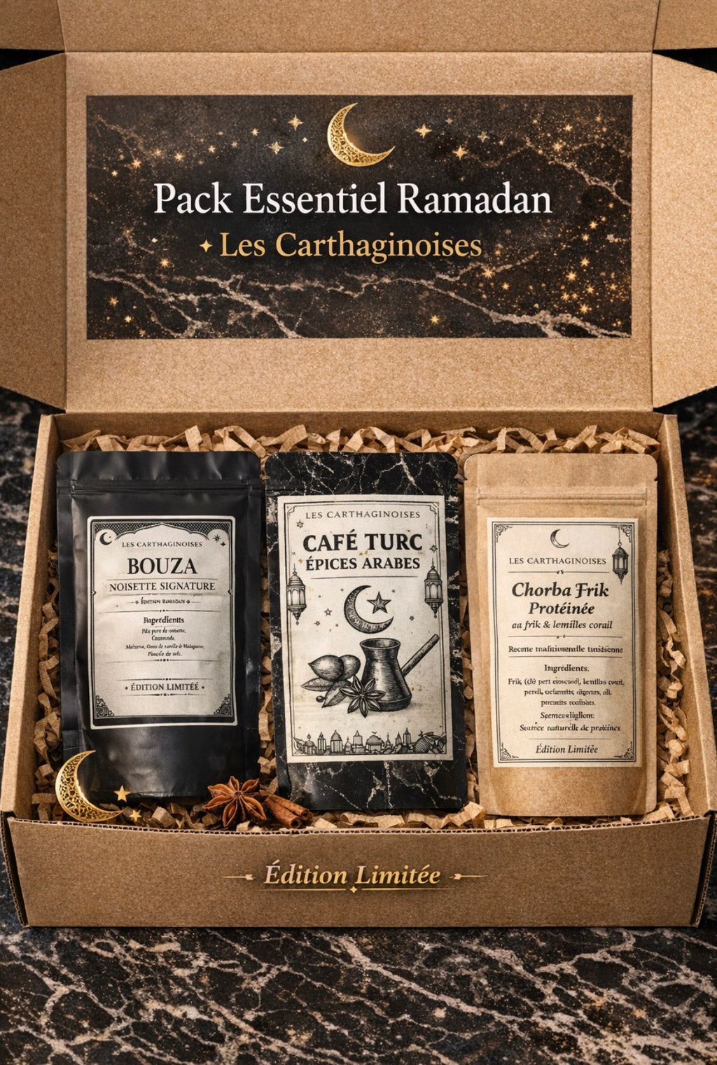Pack Essentiel Ramadan – Les Carthaginoises 🌙