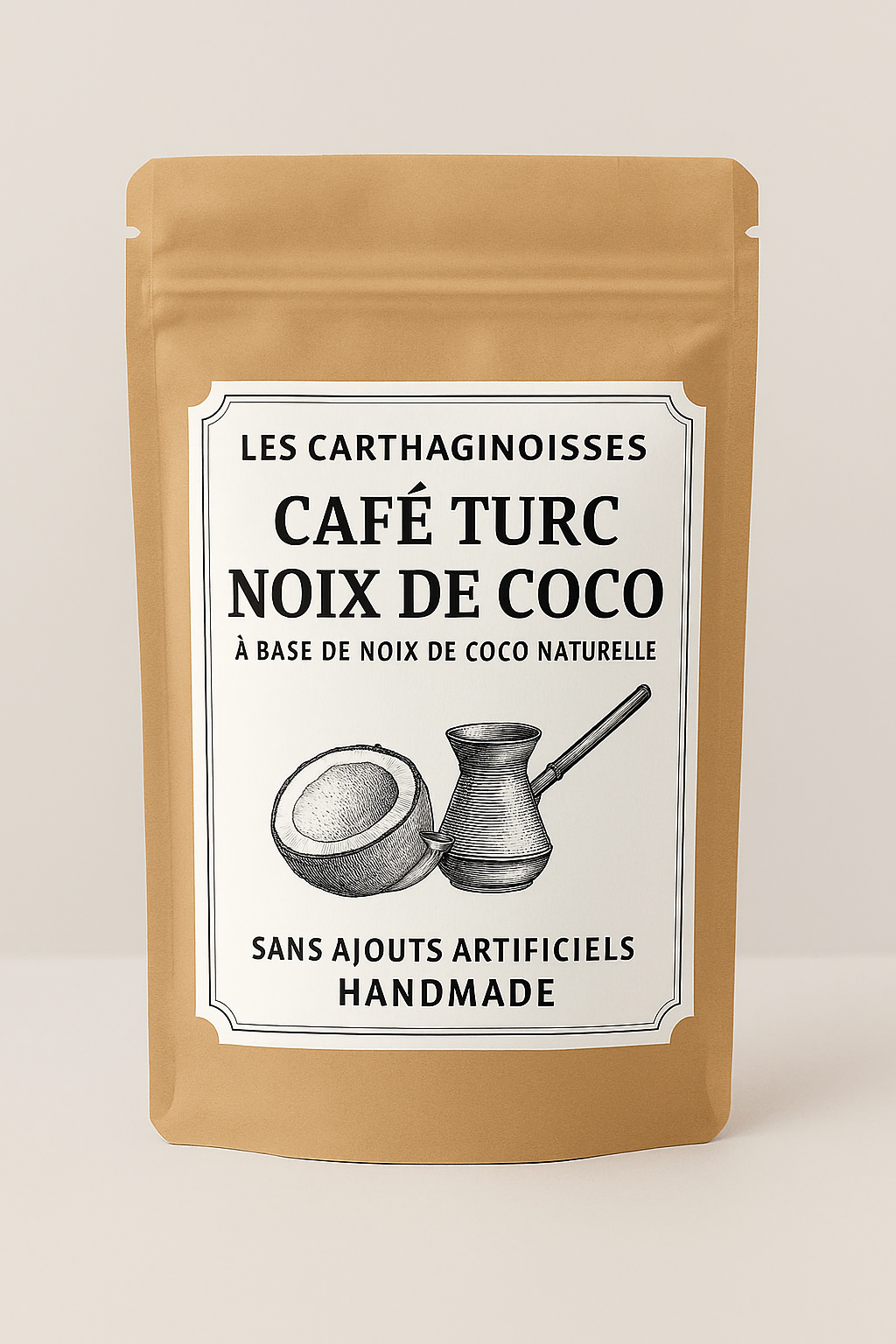 Café Turc à la Noix de Coco – Douceur Exotique