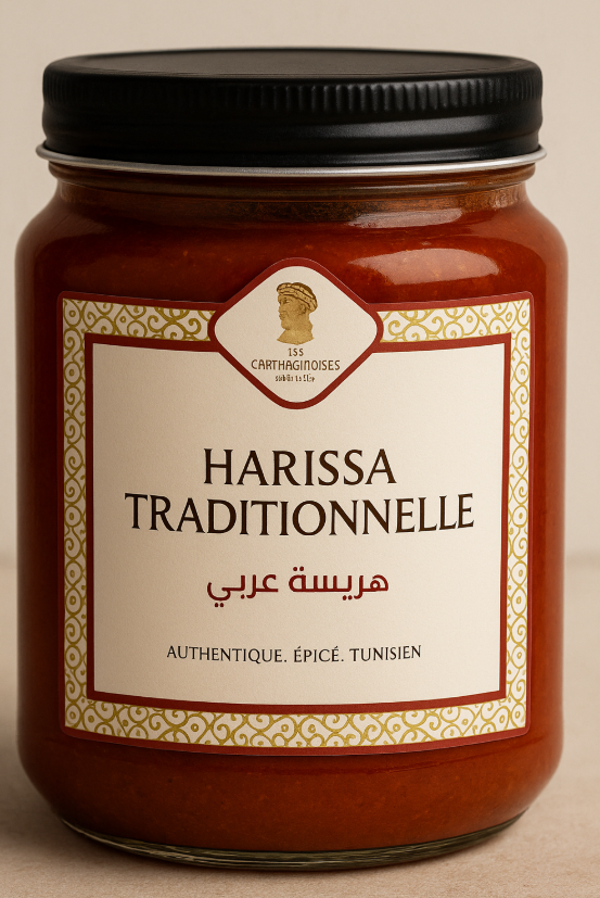 🌶️ Harissa Traditionnelle – Les Carthaginoises